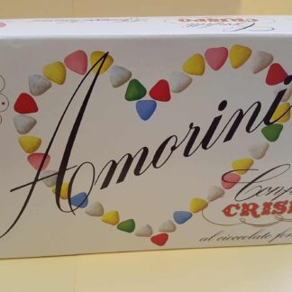 CRISPO - Confetti AMORINI cioccolato kg.1 Bianchi