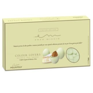 MAXTRIS - Confetti Enzo Miccio Nuance Pea Green al gusto di Ricotta e Pera kg.1